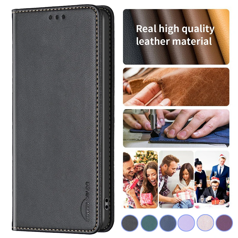 Luxury Bags Kl - Étui portefeuille de luxe magnétique pour