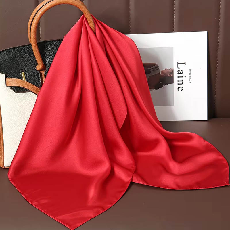 Luxury Bags China - Foulard carré de luxe en soie