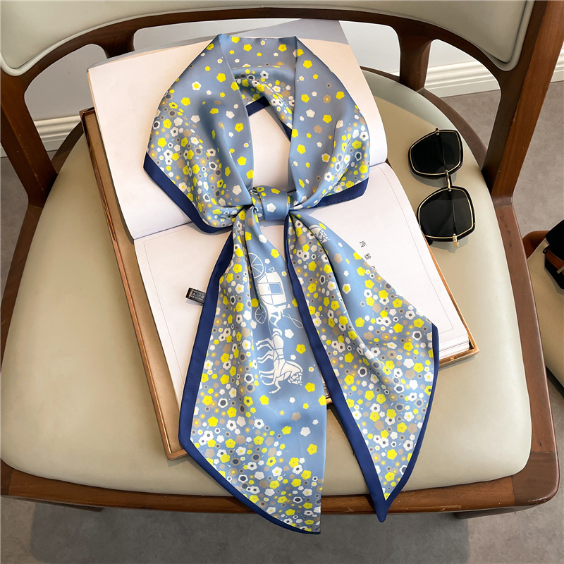 Écharpe longue en soie imprimé - Luxury Bags China avis et prix