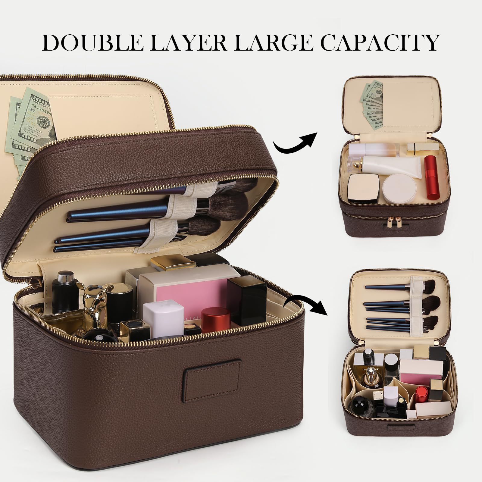 Grande Trousse de Toilette de  - Luxury Bags Leather avis et prix